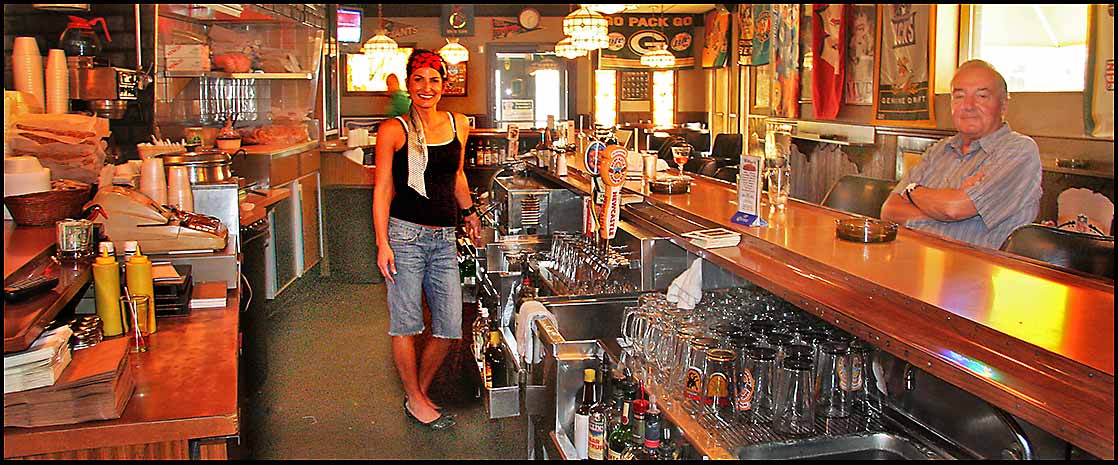 Bartender, neighborhood tavern