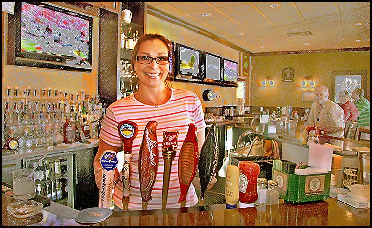 Bartender, neighborhood tavern