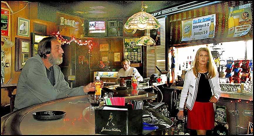 Bartender, neighborhood tavern