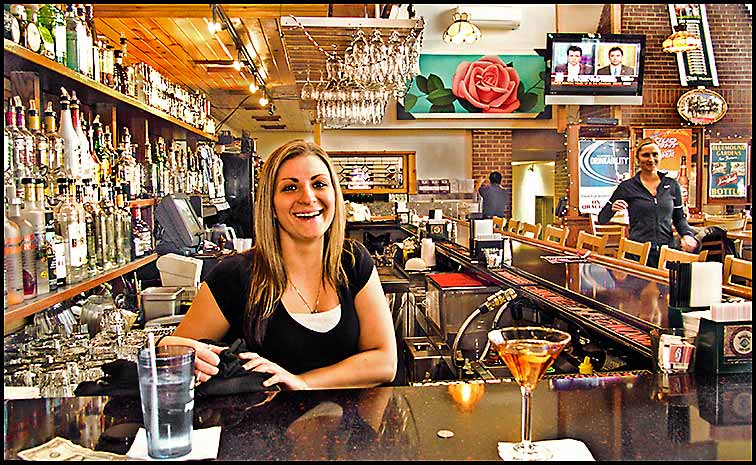 Bartender, neighborhood tavern