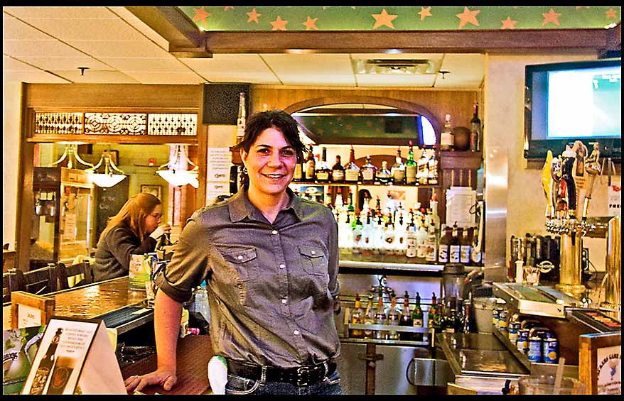 Bartender, neighborhood tavern