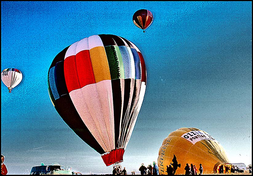 Balloons Rising